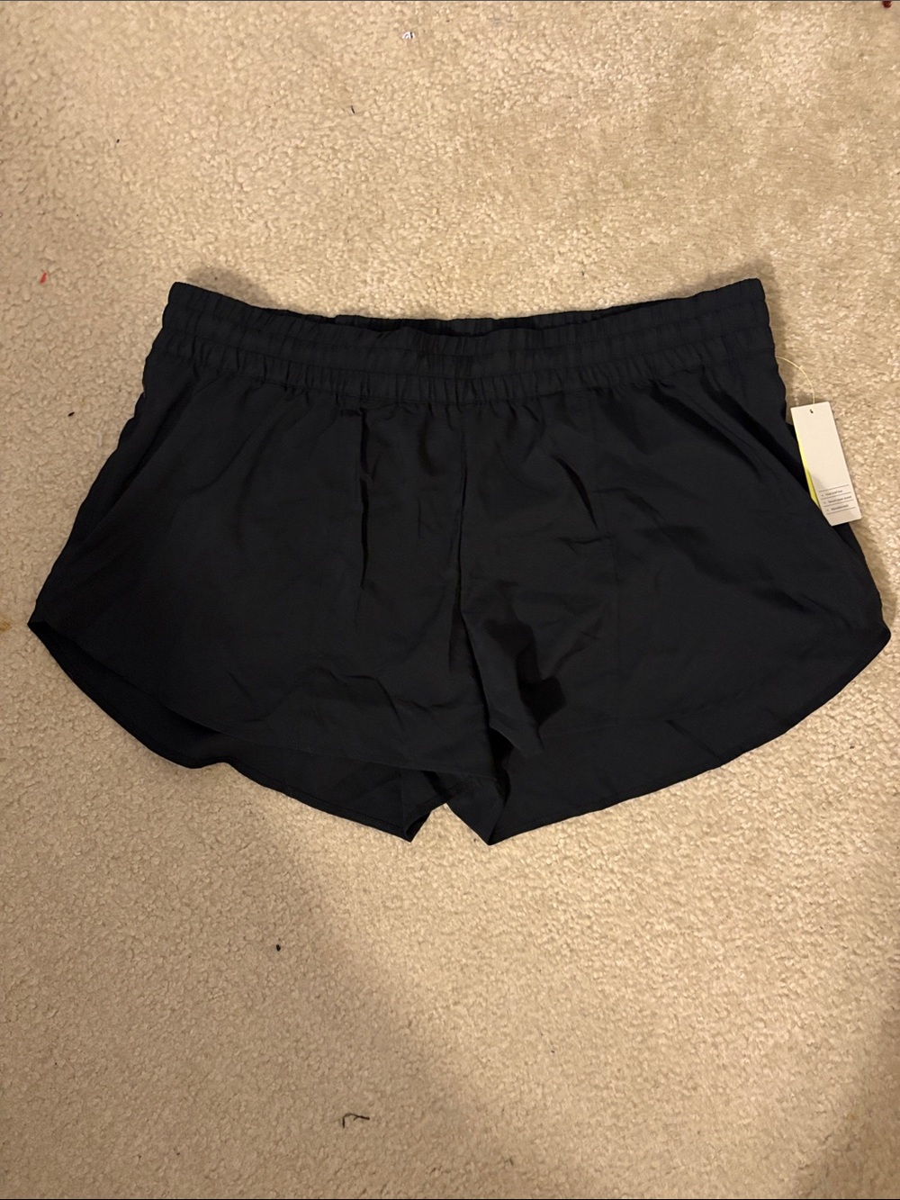 all in motion Black Women's Athletic Shorts with Elastic Waist